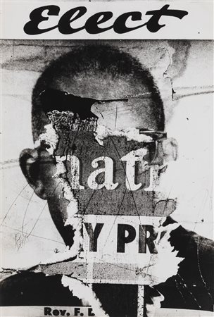 Dennis Hopper (1936-2010)  - Torn Poster (Elect), 1965