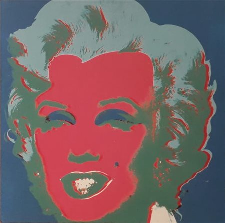 WARHOL ANDY Pittsburg (Stati Uniti) 1928 Marilyn Monroe Off set vintage su...