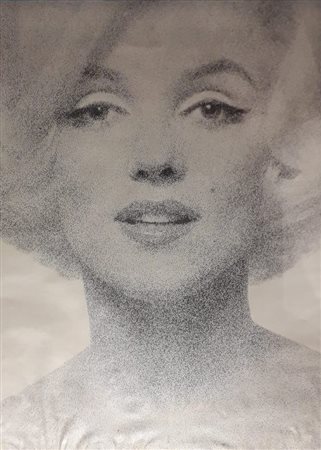 ANONIMO Anonimo (An) Marilyn Monroe 1970 Off set vintage su carta 90,00x65,00