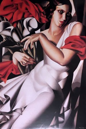 DE LEMPICKA TAMARA Varsavia (Polonia) 1898 Ira P. 1930 off-set vintage...