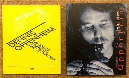 DENNIS OPPENHEIM - Lotto unico di 2 cataloghi