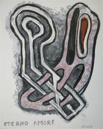 PLINIO MESCIULAM Eterno amore, 2012 Acrilico su tela cm 50x40