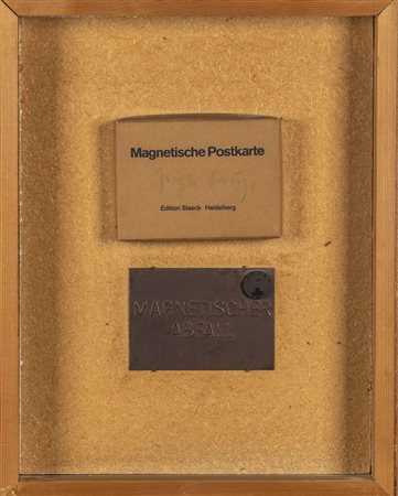 JOSEPH BEUYS
Magnetic Postcard, 1975