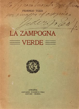 Tozzi, Federigo - Componimenti autografi.
