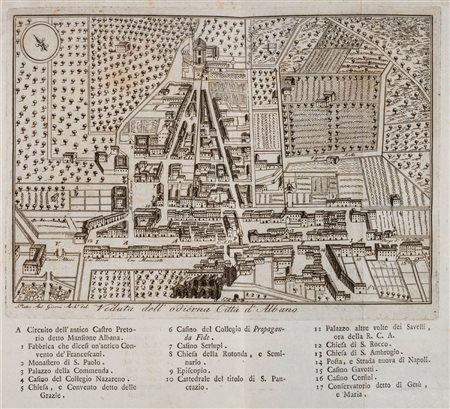 Riccy, Giovanni Antonio - Memorie storiche dell'antichissima città di Alba-Longa e dell'Albano moderno