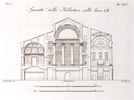 Architettura / Valadier, Giuseppe - Progetti architettonici per ogni specie di fabriche in stili ed usi diversi