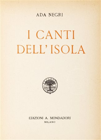 Negri, Ada - I Canti dell'Isola