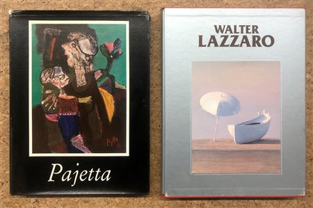WALTER LAZZARO E GUIDO PAJETTA - Lotto unico di 2 cataloghi