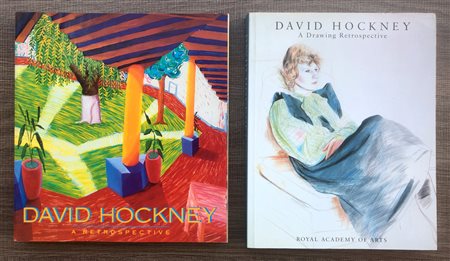 DAVID HOCKNEY - Lotto unico di 2 cataloghi