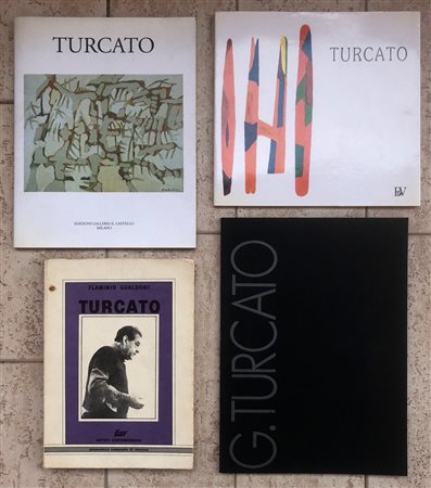 GIULIO TURCATO - Lotto unico di 4 cataloghi