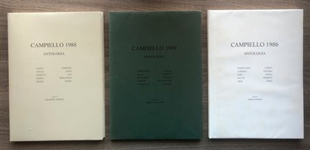 ANTOLOGIA DEL CAMPIELLO (AJMONE, LANARO E GUCCIONE) - Lotto unico di 3 cataloghi