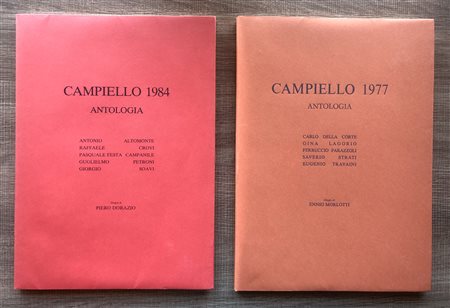 ANTOLOGIA DEL CAMPIELLO (DORAZIO E MORLOTTI) - Lotto unico di 2 cataloghi