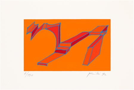 ACHILLE PERILLI (1927) - Senza Titolo, 1992