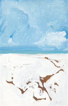 GIOVANNI CHECCHI (1927-2003) - Spiaggia, 1978
