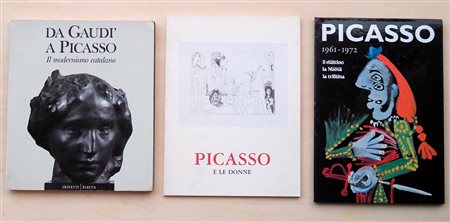 PABLO PICASSO – Lotto unico di 4 cataloghi