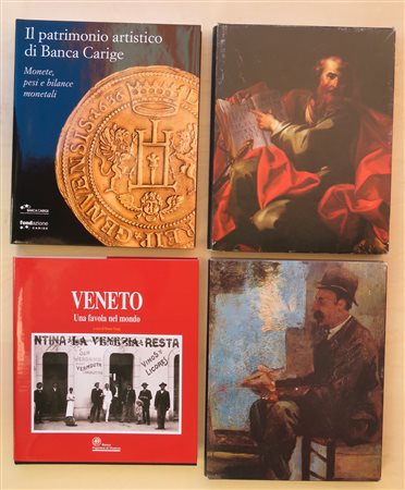 EDIZIONI E COLLEZIONI DELLE BANCHE – Lotto unico di 4 libri