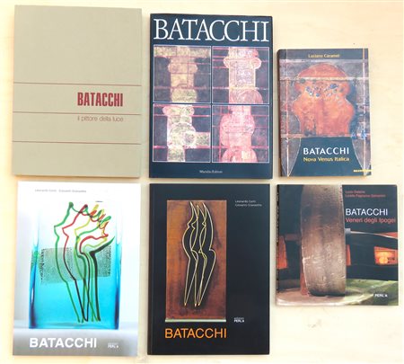 FRANCO BATACCHI – Lotto unico di 6 cataloghi