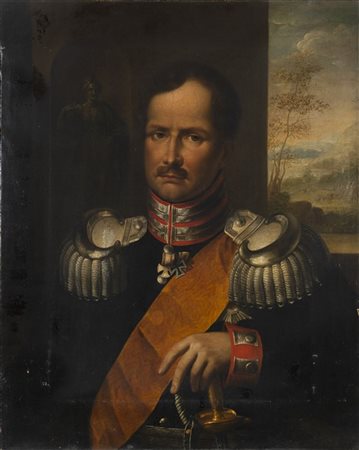 Giuseppe Patania (Attribuito) Ritratto del re di Prussia 

"Federico Guglielmo I