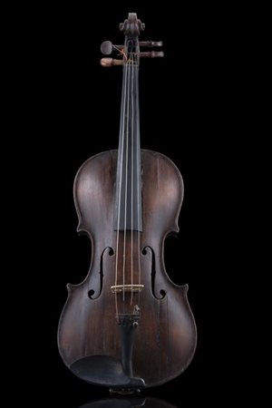 Violino della scuola di Schönbach, 1890-1900 c.
Fondo in due pezzi con marezzat