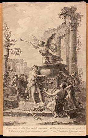Francesco Bartolozzi (1728 - 1815)<br>Premio della Virtù