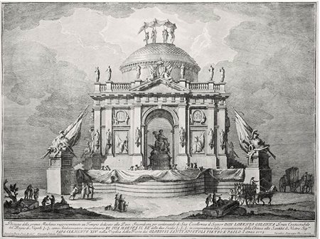 Giuseppe Vasi (1710-1782)<br>Tempio dedicato alla Pace