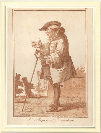 Joseph Franz Friedrich de Goz (1754-1815)<br>Le Meprisant du moderne