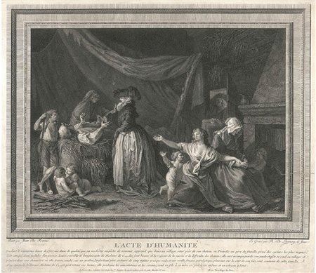 Robert De Launay (1749-1814)<br>L'Acte d'Humanité
