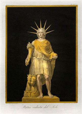 Bernardino Nocchi<br>Statua radiatante del Sole