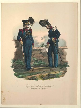 Anonimo del XIX secolo<br>Corpo Reale del Genio Militare