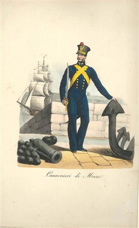 Anonimo del XIX secolo<br>Cannonieri di Mare