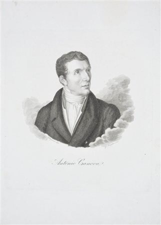 Giovanni Elia Morghen<br>Ritratto di Antonio Canova