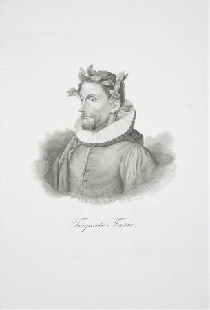 Giuseppe Marcucci<br>Ritratto di Torquato Tasso