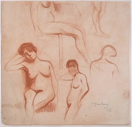 Ginsbourg<br>Studi per un nudo femminile