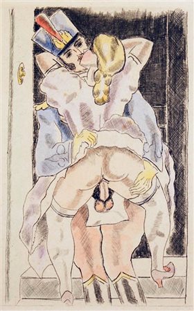 Chas Laborde<br>Illustrazione per "Les Chanson Erotiques"