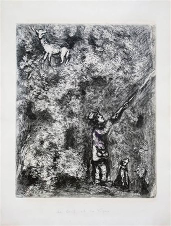 Marc Chagall<br>Le Cerf et la Vigne