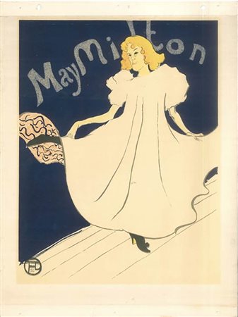 (dal disegno di) Henri Toulouse Lautrec<br>May Milton