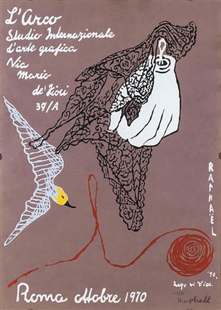 ANTONIETTA RAPHAËL MAFAI<br>L'Arco, Studio Internazionale di Arte Grafica 
1970