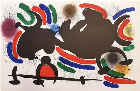 Joan Miró<br>Mirò Lithographe I - Plate IV