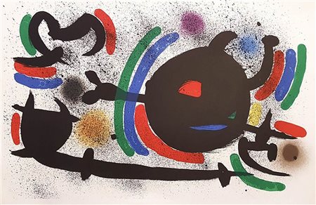 Joan Miró<br>Mirò Lithographe I - Plate X