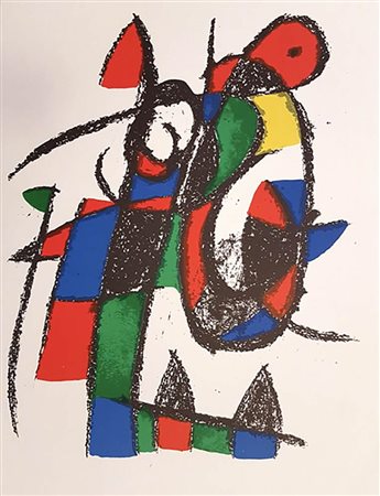 Joan Miró<br>Mirò Lithographe II - Plate II