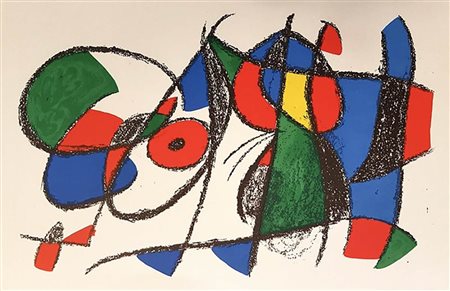 Joan Miró<br>Mirò Lithographe II - Plate VIII