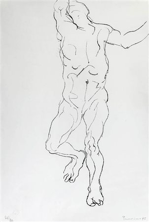 SALVATORE PROVINO<br>Nudo maschile, 1975
