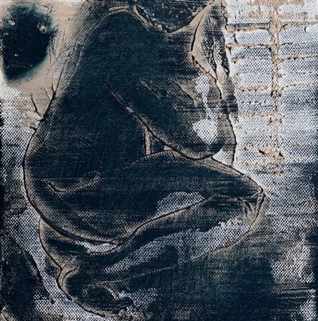 Gianni Dessì (Roma 1955)  - Donna accovacciata, 2008