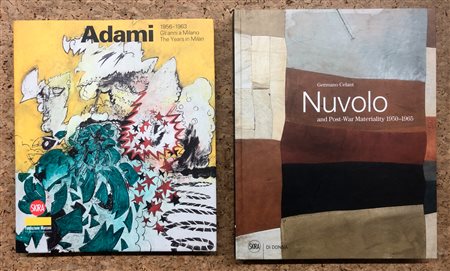 VALERIO ADAMI E NUVOLO - Lotto unico di 2 cataloghi