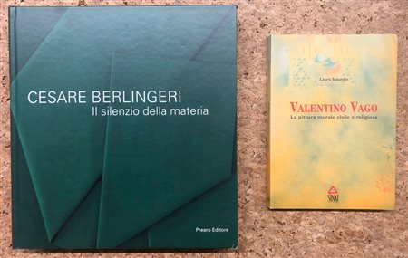 CESARE BERLINGERI E VALENTINO VAGO - Lotto unico di 2 cataloghi