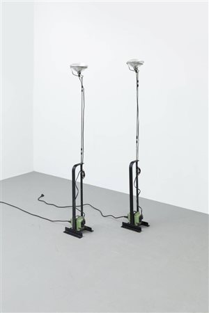 ACHILLE CASTIGLIONI<BR>Coppia di lampade mod. Toio