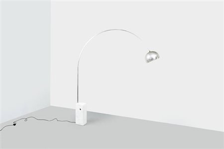 ACHILLE E PIER GIACOMO CASTIGLIONI<BR>Lampada mod. Arco