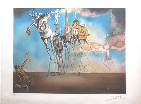 DALI SALVADOR Figueres 1904-1989 “Senza titolo”