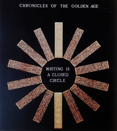 SARENCO (ISAIA MABELLINI) Brescia 1945-2017 “Writing is a closed circle”