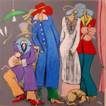 D’ORSI SILVANO Caserta 1953 “La famiglia” 